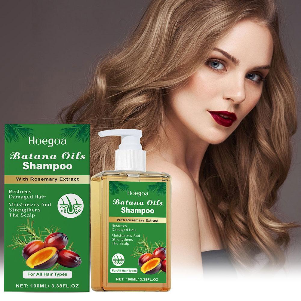 Rosemary Hair Oil - แชมพูบาตานาออยล์และโรสแมรี่ 100 มล. แชมพูบาตานาผสมสารสกัดจากโรสแมรี่ บำรุงเส้นผมและเร่งการเจริญเติบโตของเส้นผม -