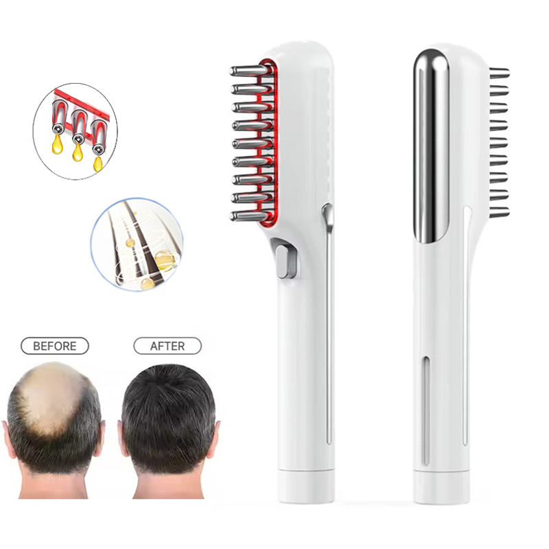 Hair Care Guide - หวีกระตุ้นการเจริญเติบโตของเส้นผม หวีนวด พร้อมน้ำยาบำรุงเส้นผม อุปกรณ์เสริมความงาม น้ำยาบำรุงผิวหนัง ดูแลสุขภาพหนังศีรษะ