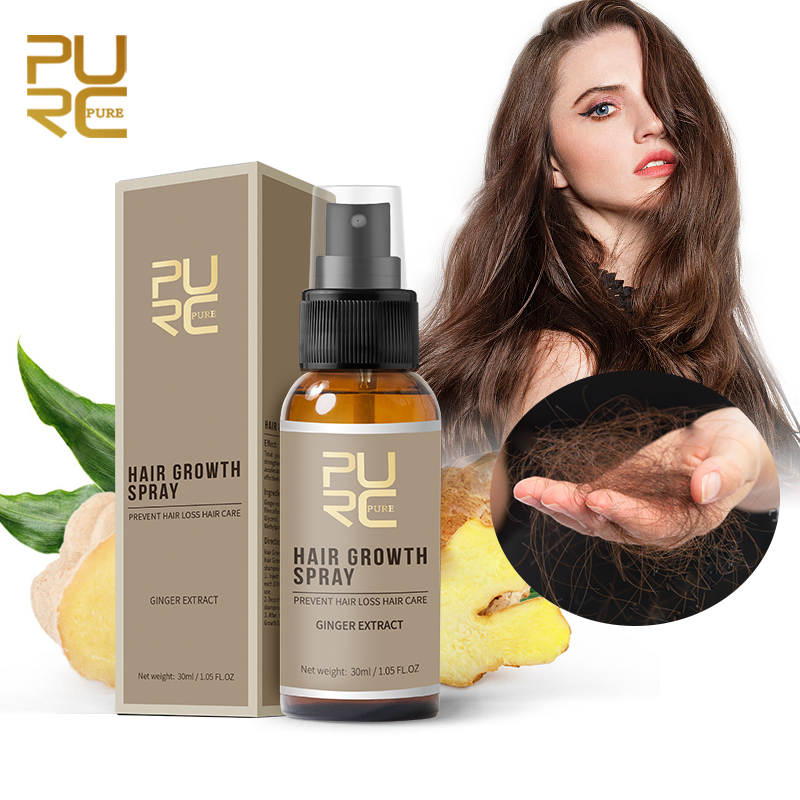 Hair Care Serum - ชุดผลิตภัณฑ์ดูแลเส้นผมเซรั่มบำรุงและบำรุงผมจากรากขิงสเปรย์บำรุงผมสำหรับผู้ชายผู้หญิง