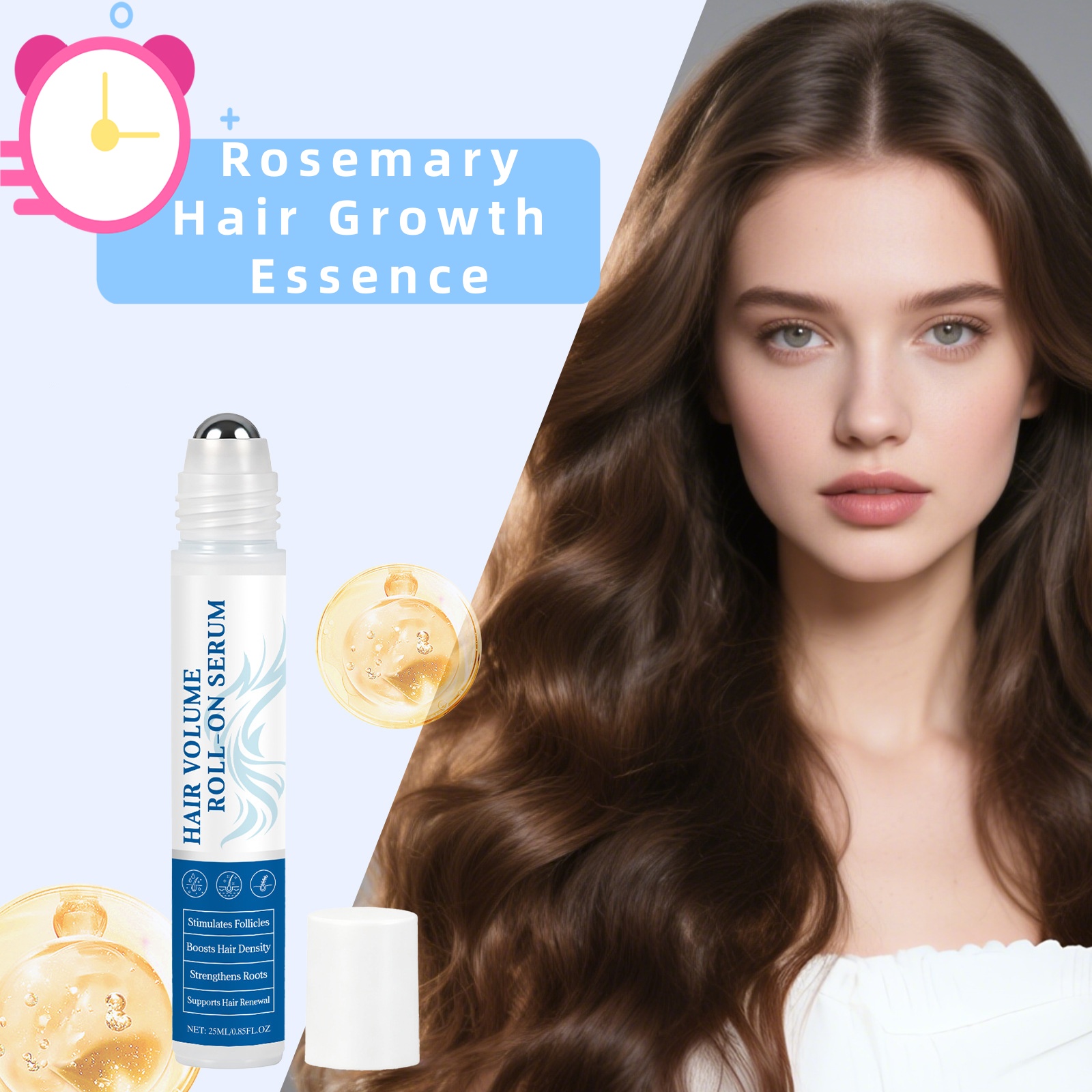 Rosemary Hair Oil - เซรั่มบำรุงเส้นผมและหนังศีรษะ โรสแมรี่ ช่วยกระตุ้นการเจริญเติบโตของเส้นผม ควบคุมความมัน บำรุงรากผม ซ่อมแซมหนังศีรษะที่เสียหาย