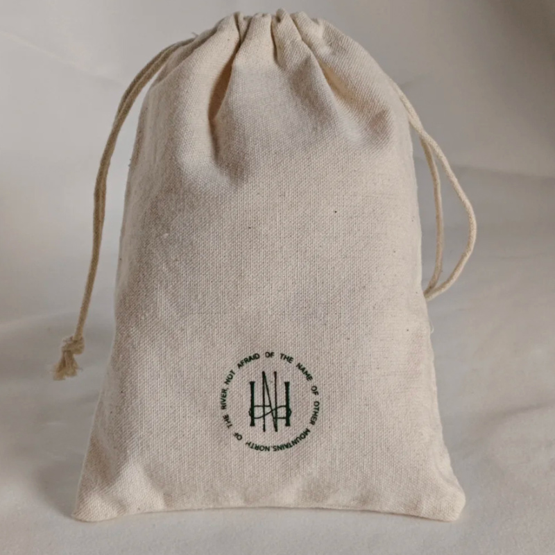 Hair Care Logo - ผ้าฝ้ายธรรมชาติของขวัญกระเป๋าแต่งหน้าที่สวยงามผม Body Care Friendy ฝุ่นกระสอบเครื่องประดับโลโก้กระเป๋าชุดชั้นในบรรจุภัณฑ์กระสอบฝุ่น
