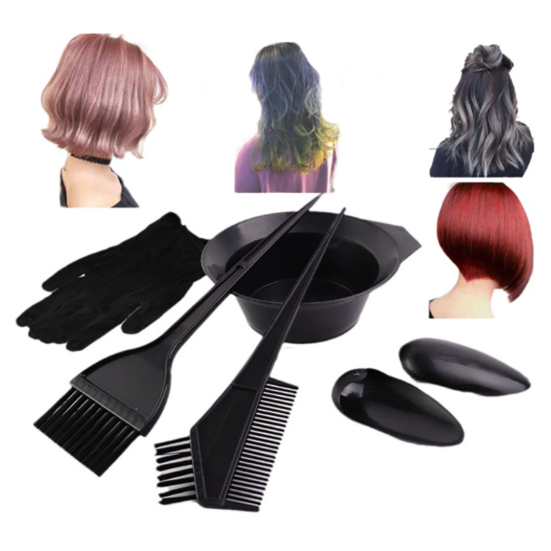 5/7/9 ชิ้นชุดย้อมผมร้านทำผม ย้ - Hair Care Guide บทวิจารณ์และราคา