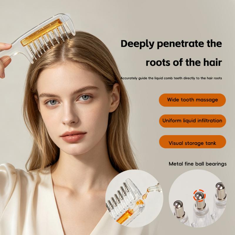 หวีนวดสำหรับน้ำมันหอมระเหยแบบโ - Hair Care Essential บทวิจารณ์และราคา