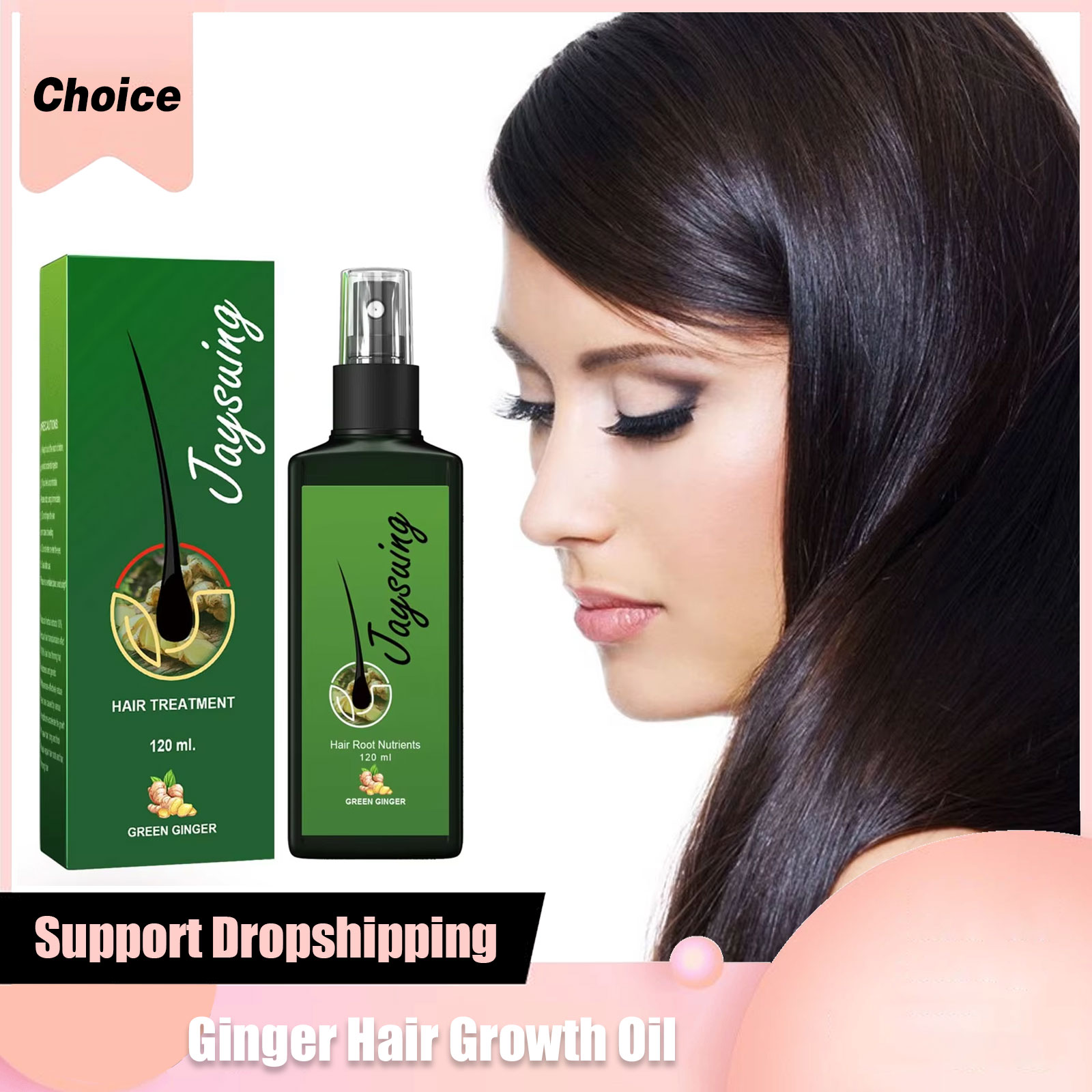 Fast Ginger Hair Growth สเปรย์ - Hair Care Serum บทวิจารณ์และราคา
