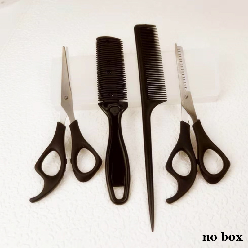 ใหม่【กรรไกรตัดผม 4 ชิ้น กรรไกร - Hair Care Guide บทวิจารณ์และราคา