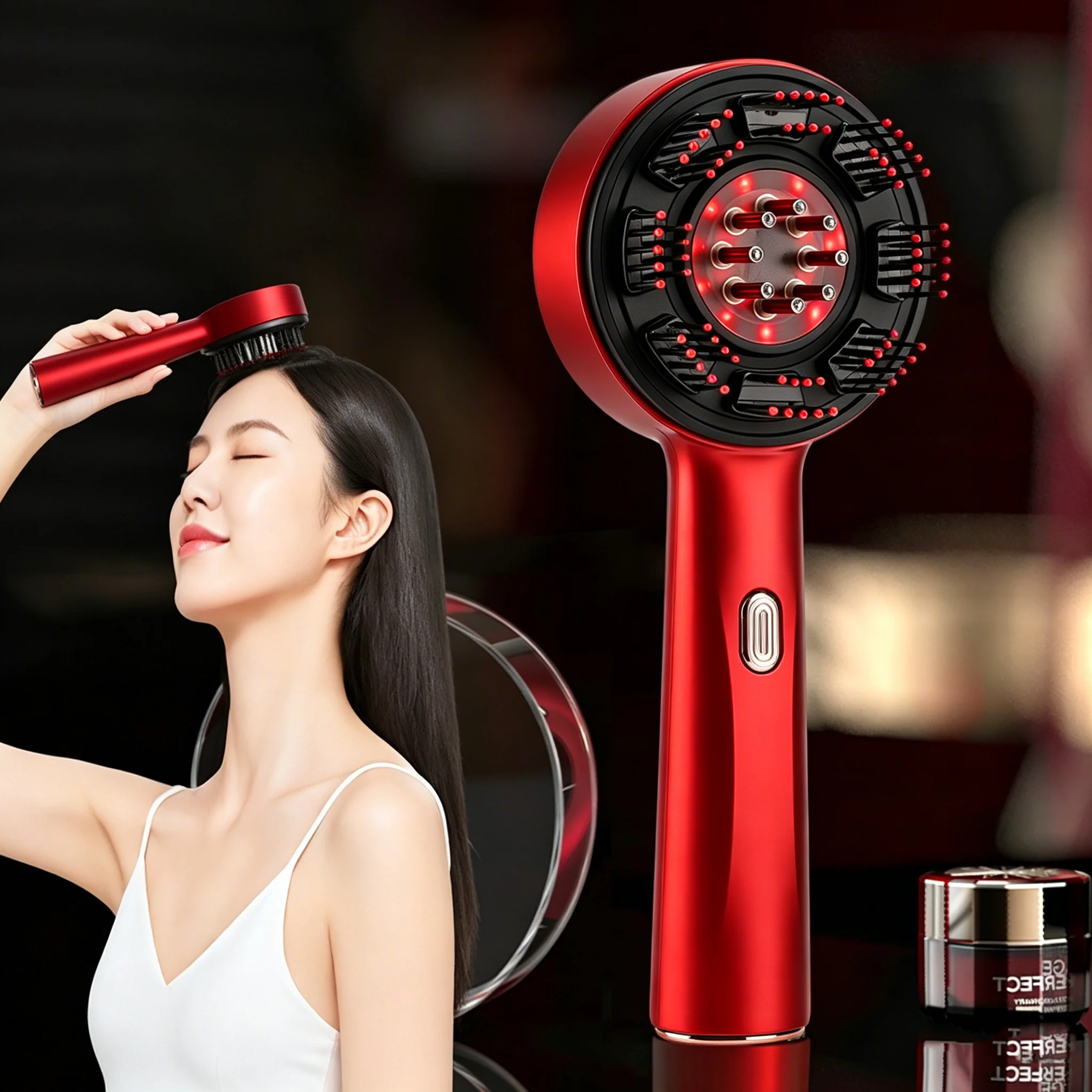 หวีนวดไฟฟ้าแบบพกพา หวีกระตุ้นร - Hair Care Essential บทวิจารณ์และราคา