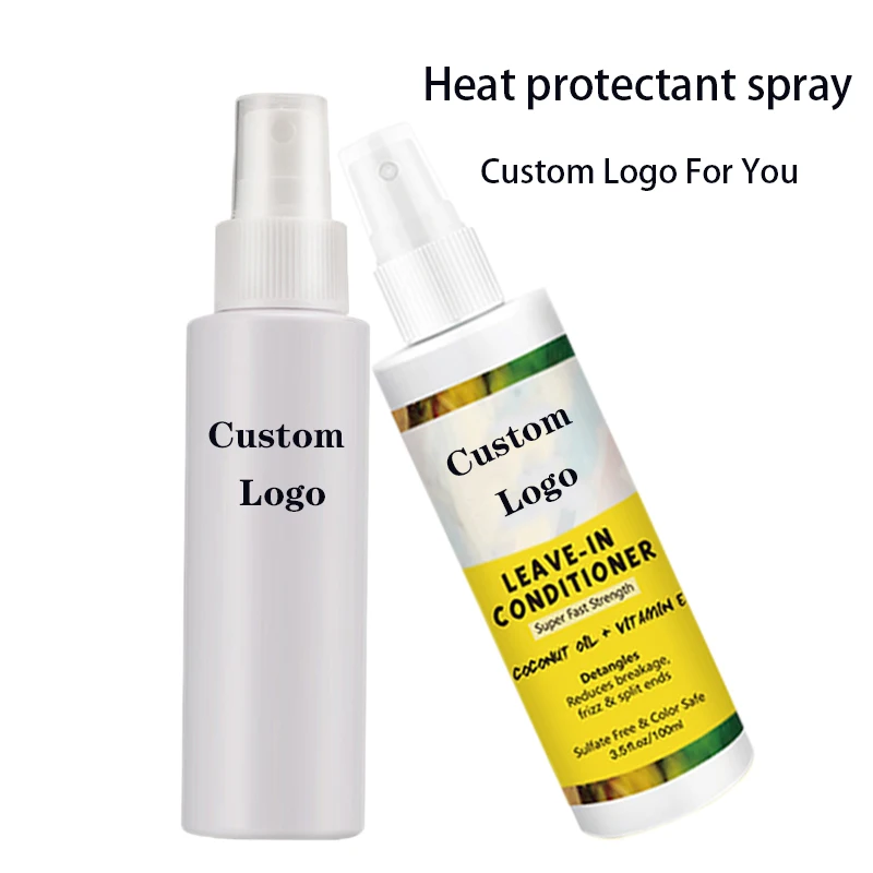 สเปรย์ฉีดผมป้องกันความร้อน100ม - Hair Care Logo บทวิจารณ์และราคา