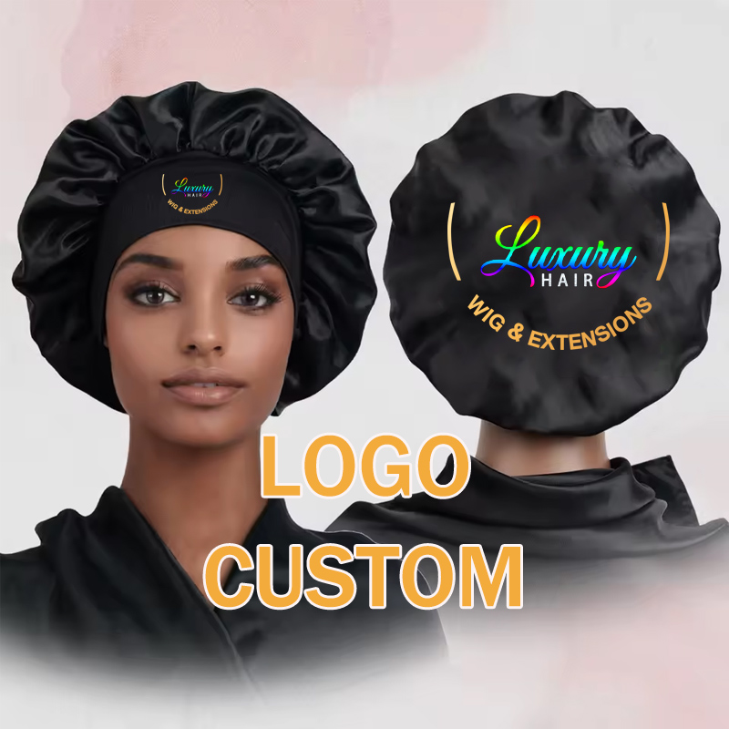 หมวกคลุมผมซาตินสำหรับดูแลเส้นผ - Hair Care Logo บทวิจารณ์และราคา