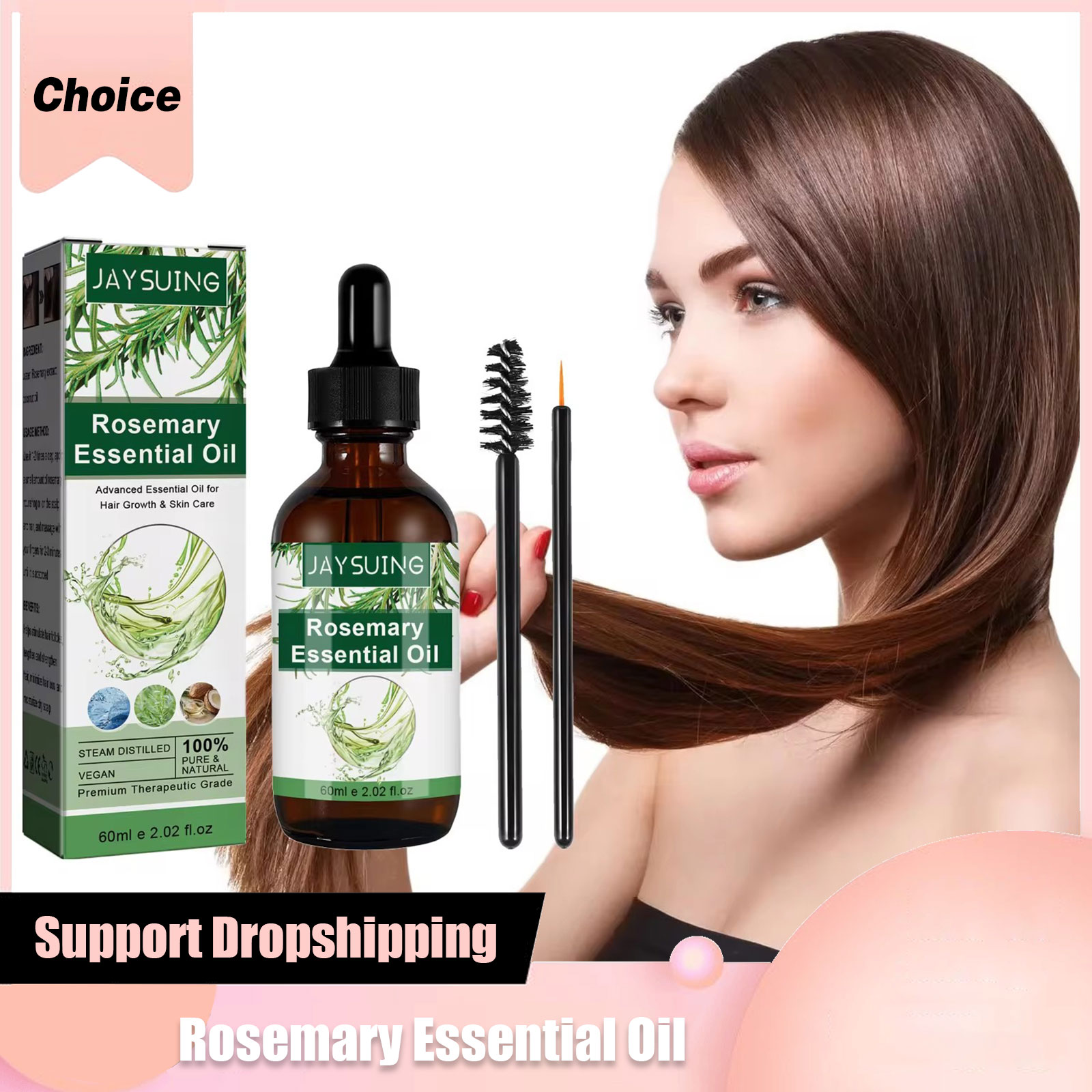 น้ํามันหอมระเหยโรสแมรี่สําหรับ - Rosemary Hair Oil บทวิจารณ์และราคา