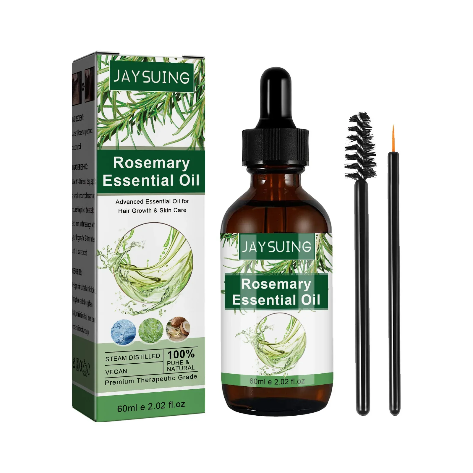 น้ํามันหอมระเหยโรสแมรี่สําหรับ - Rosemary Hair Oil บทวิจารณ์และราคา