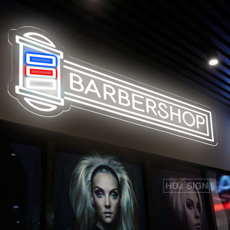 ป้ายไฟนีออน LED สำหรับร้านตัดผ - Hair Care Logo บทวิจารณ์และราคา