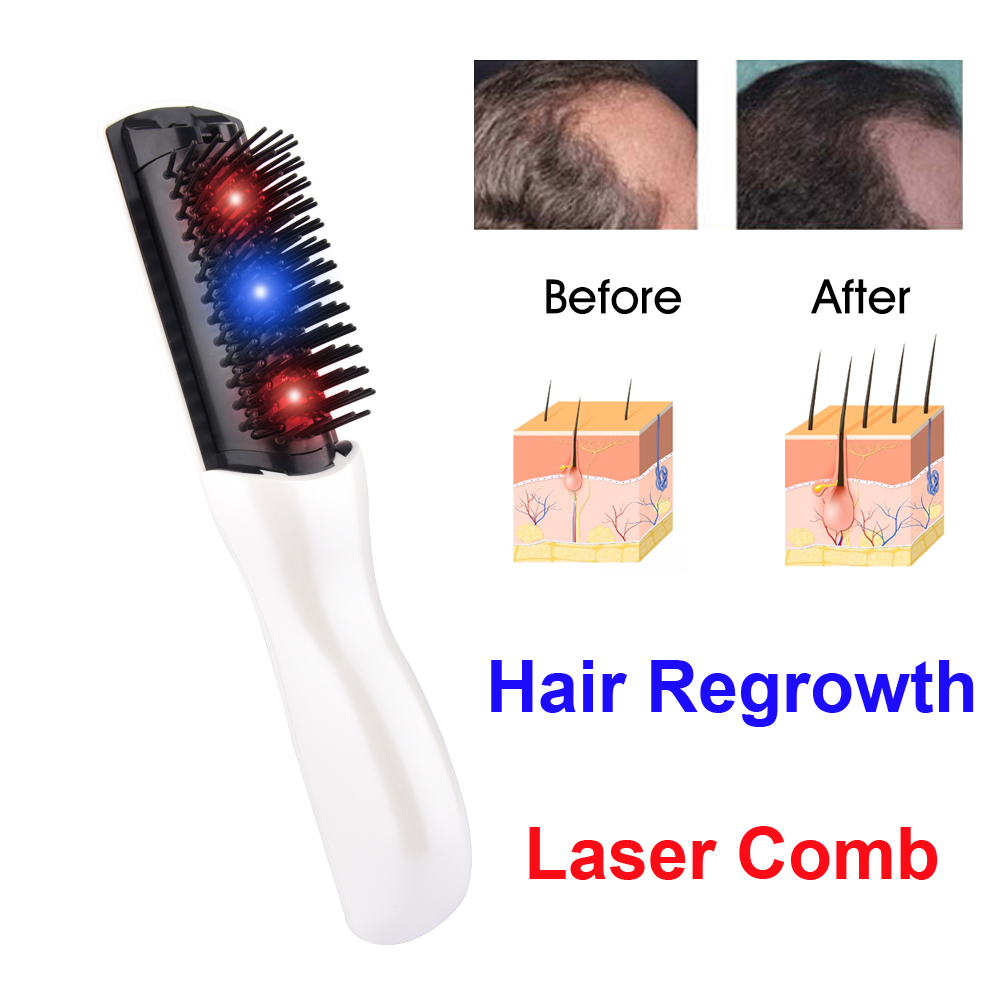 หวีเลเซอร์ไฟฟ้ากระตุ้นการงอกขอ - Hair Care Essential บทวิจารณ์และราคา