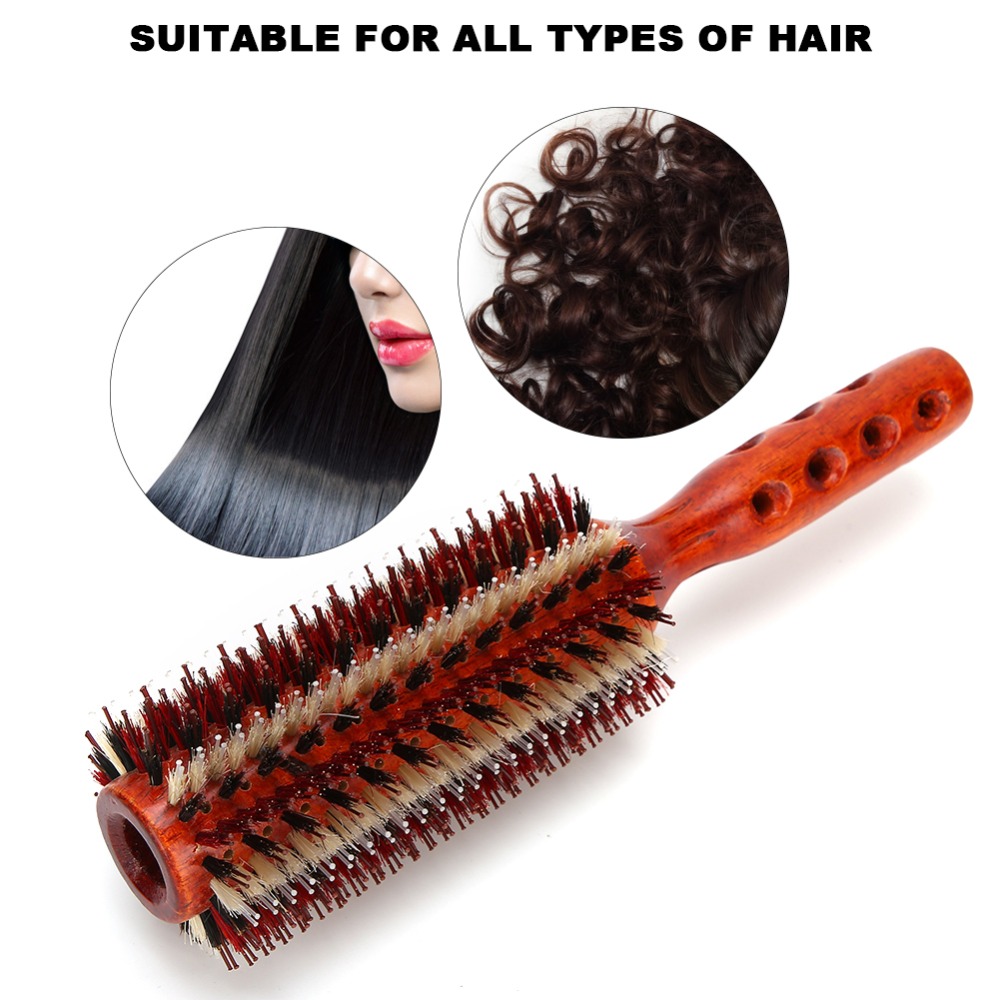 แปรงผมทรงกลมขนาดใหญ่สำหรับผมหย - Hair Care For Curly Dry Hair บทวิจารณ์และราคา