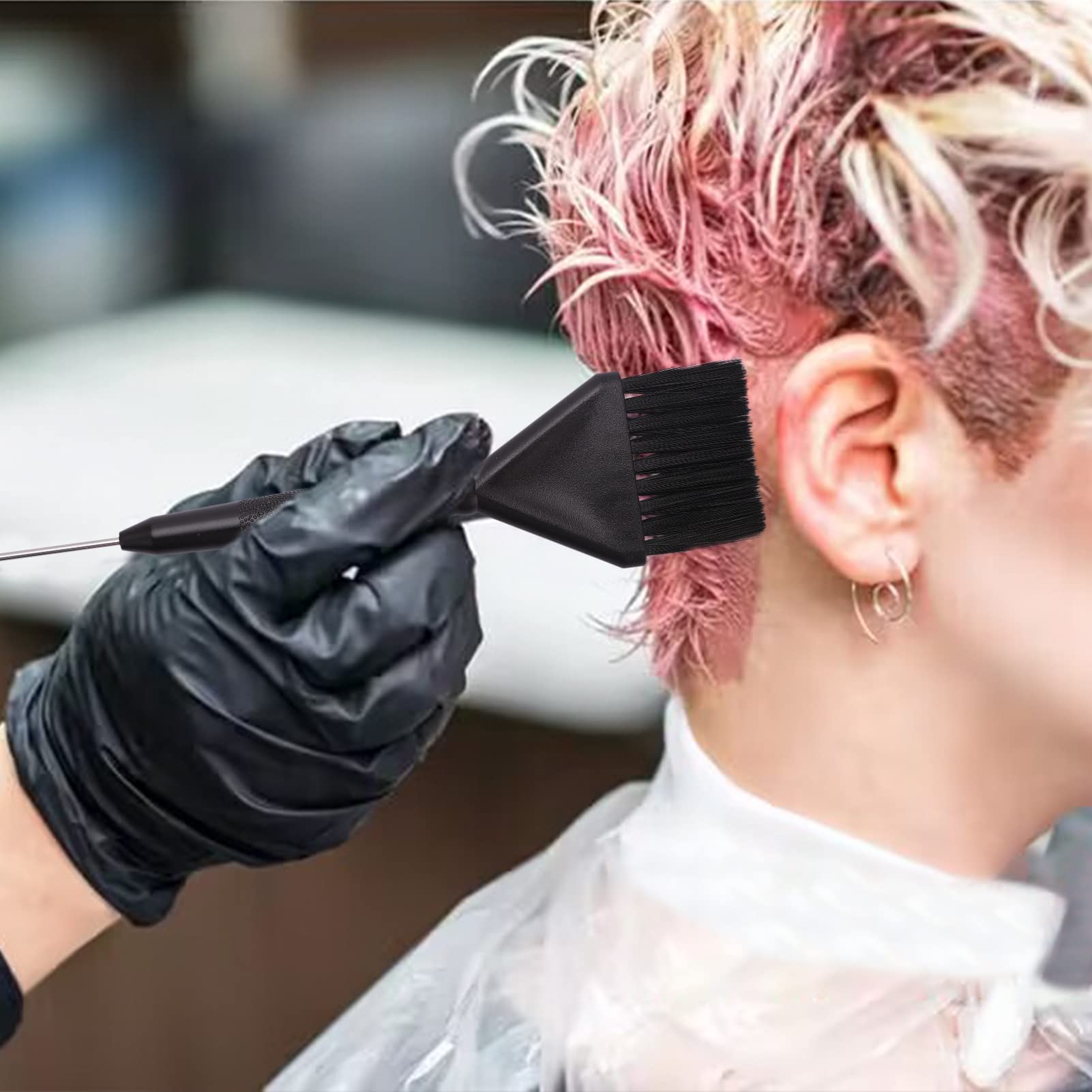 ชุดแปรงถุงมือยางสำหรับย้อมผมแบ - Hair Care Guide บทวิจารณ์และราคา