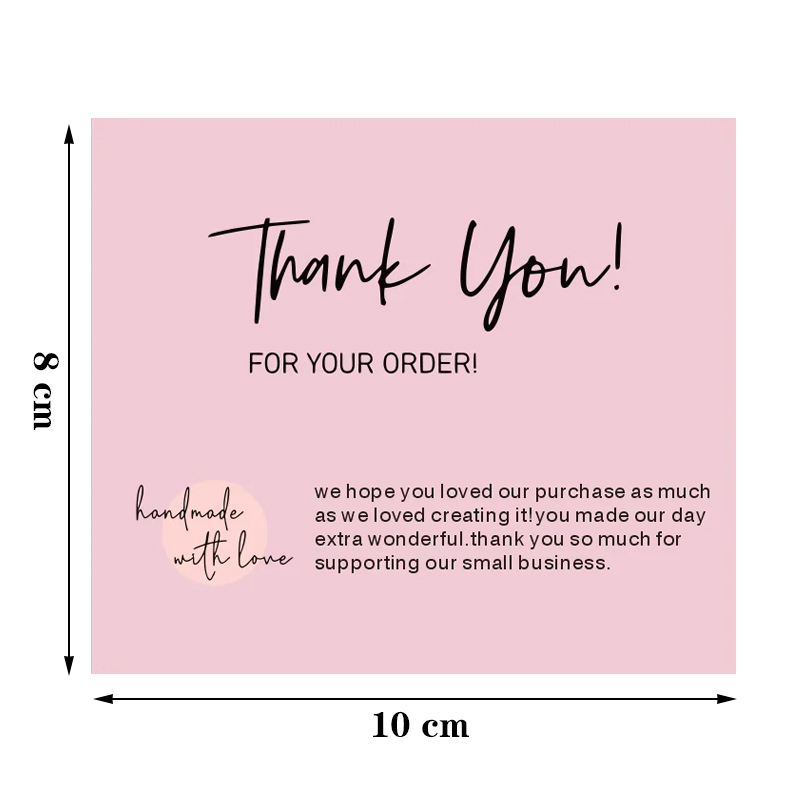 การ์ดขอบคุณธุรกิจแบบเฉพาะพร้อม - Hair Care Logo บทวิจารณ์และราคา
