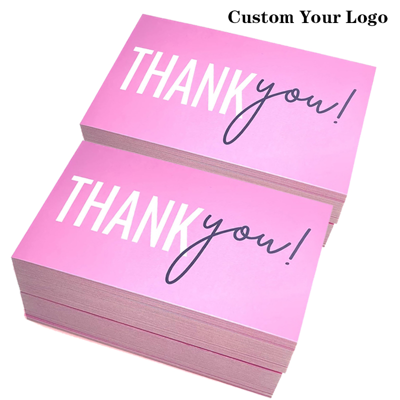 การ์ดขอบคุณธุรกิจแบบเฉพาะพร้อม - Hair Care Logo บทวิจารณ์และราคา