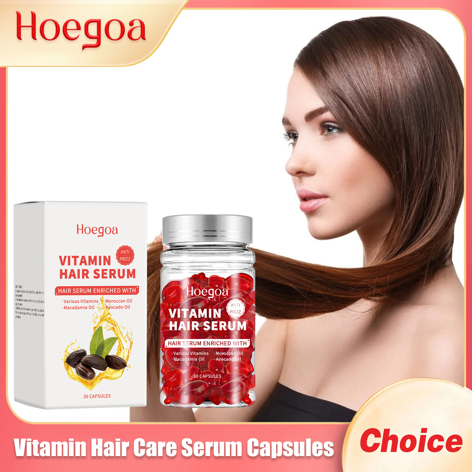 วิตามินเซรั่มบํารุงเส้นผมแคปซู - Hair Care Serum บทวิจารณ์และราคา